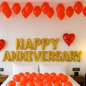 Romantic Anniversary Room Decor