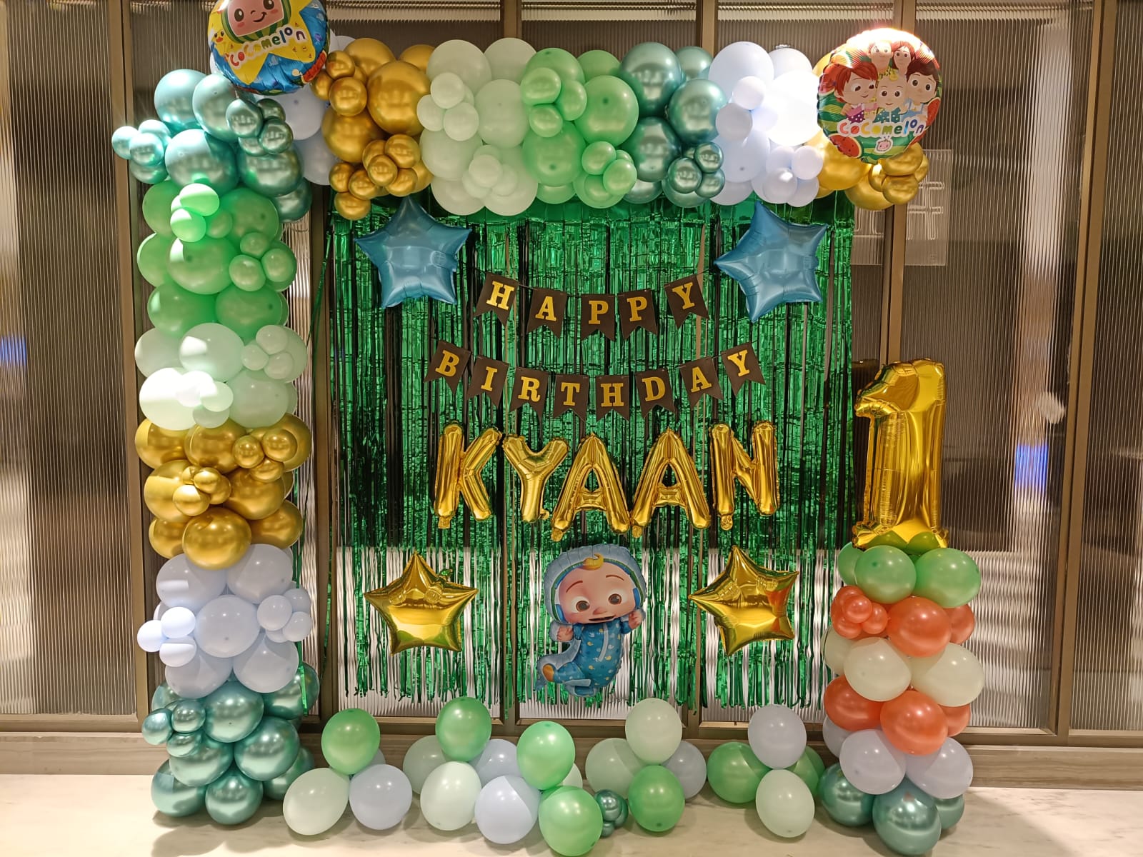 Cocomelon Birthday Theme Decor