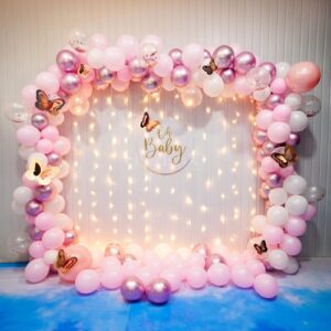 Rosy Whispers Baby Shower