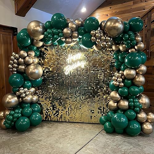Golden Sequin Birthday Decor