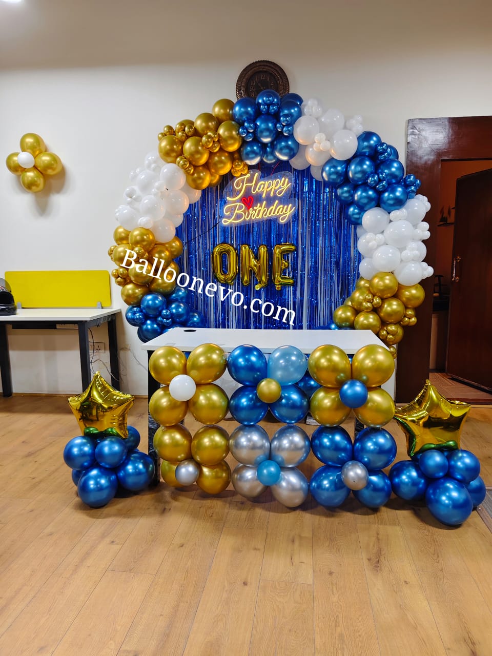 First Birthday Blue Theme Decoration - Image 2