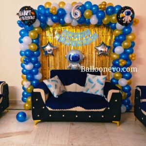 Space Theme Birthday Setup
